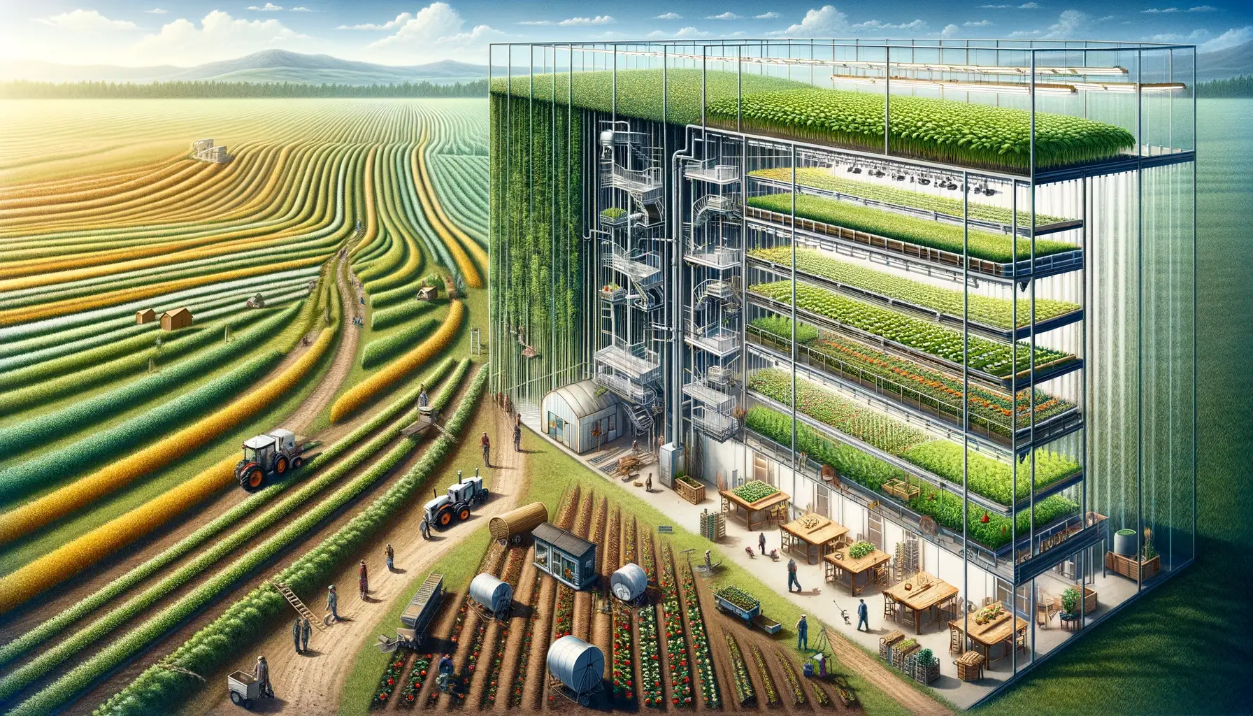 Vertical Farming wird die konventionelle Landwirtschaft nicht ersetzen